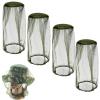 4 Pack Head Net Face Netting Neck Cover Protecting Netting for Outdoor Hiking Camping Climbing Walking view 1