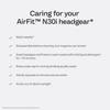 Resmed AirFit N30i/P30i Headgear - CPAP Nasal Mask Replacement Head Strap Gear - CPAP Parts & Accessories - Medium/Standard view 4