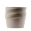 [100 Count] 8 oz Disposable White Paper Soup Containers with Plastic Lids - Half Pint Ice Cream Containers, Frozen Yogurt Cups, Restaurant, Microwavable, Take Out, to Go Deli Containers, Recyclable view 3