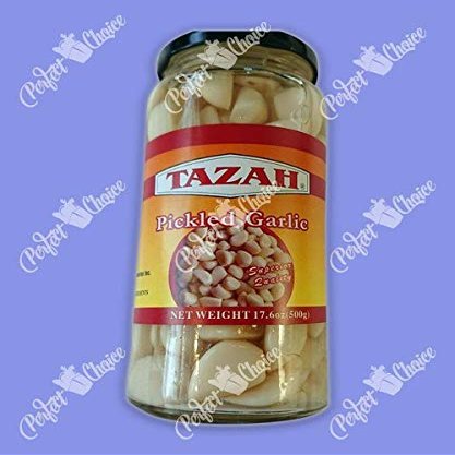 Tazah Pickled Garlic 17.6 Oz / 500 2 Pack