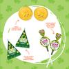 St. Patrick's Day Candy Assortment - 3 Pound Bulk Pack - Milk Chocolate Gold Coins, Sour Apple Popping Rocks and Gum-Filled Lollipops view 3