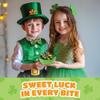 St. Patrick's Day Candy Assortment - 3 Pound Bulk Pack - Milk Chocolate Gold Coins, Sour Apple Popping Rocks and Gum-Filled Lollipops view 4