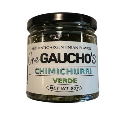 Argentine Chimichurri Grilling Sauce - Gaucho Style - Verde - 8 oz.