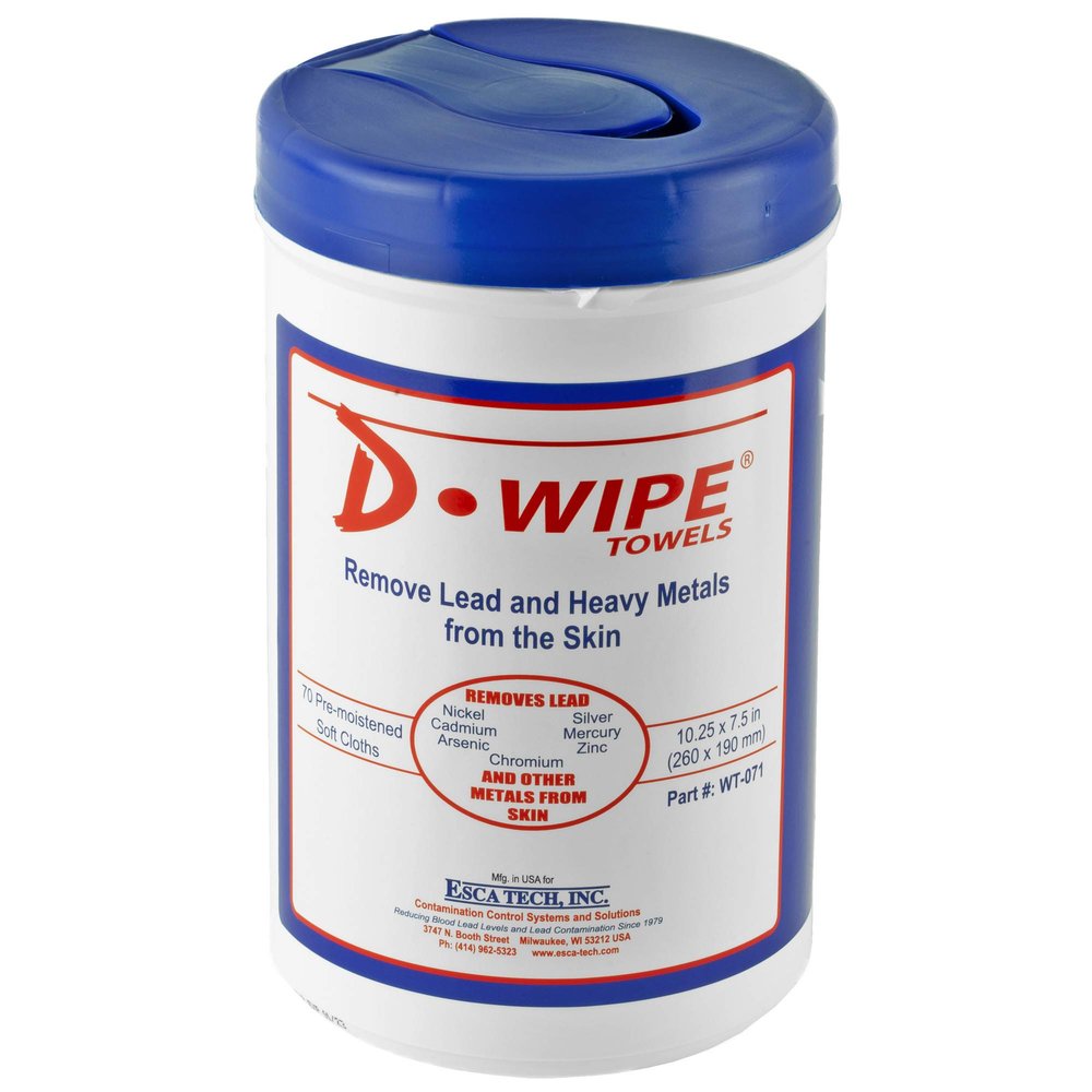 D Lead WT325 D-Wipe Towels 325CT CASE of