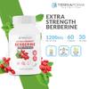 Berberine HCL 1200mg Daily - High Potency Pure Berberine Supplement 600mg per Capsule - 60 Capsules - Supports Metabolic Health, Energy & Wellness - Made in USA view 2
