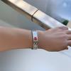 LinnaLove Free Engraving Titanium Medical Alert id Bracelets for Men(7.5") view 3