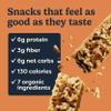 Tosi Nut Bars, Almond, Healthy Snacks for Adults & Kids, Plant Based Crunchy Bars (5G Protein), Organic Keto Snacks, Vegan, Gluten & Soy Free, Low Sugar, Omega 3s, 1oz, 12-Pack view 4