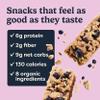 Tosi Nut Bars, Cashew Blueberry, Healthy Snacks for Adults & Kids, Plant Based Crunchy Bars (6G Protein), Organic Keto Snacks, Vegan, Gluten & Soy Free, Low Sugar, Omega 3s, 1oz, 12-Pack view 4