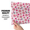 GRAPHICS & MORE I Love You Flower Heart Wreath Gift Wrap Wrapping Paper Roll view 4