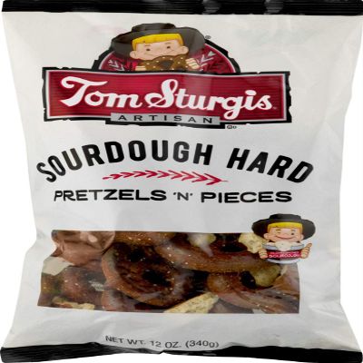 Tom Sturgis Sourdough Hard Pretzels 'N' Pieces 12 oz. Bags (4 Bags)