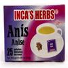 INCA'S FOOD Te de Anis, 25 gr. - 2 Pack. /Tea Anise Flavor .88 oz. - 2 Pack. view 1