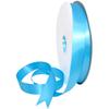 Morex Ribbon 08822/00-328 Double Face Satin Ribbon 7/8" X 100 YD Island Blue Ribbon for Gift Wrapping, Birthday Gift Cards, Satin Dress for Women, Silk Ribbons for Crafts, Wedding Gifts for Couple view 1