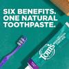 Tom's of Maine Whole Care Natural Toothpaste with Fluoride, Peppermint, 4 oz. 3-Pack (Packaging May Vary) view 2