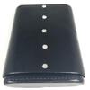 Aficionada Style 5 Cigar Leather Humidor - Crystal view 1