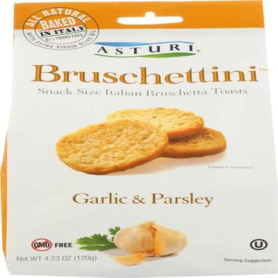 Asturi Bruschettini Garlic & Parsley 4.23 OZ (Pack of 1)