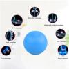 WOVTE Massage Lacrosse Ball for Sore Muscles, Shoulders, Neck, Back, Foot, Body, Deep Tissue, Trigger Point, Muscle Knots, Yoga and Myofascial Release (Blue) view 3