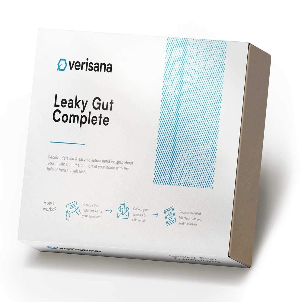 Leaky Gut Complete Stool Test Determine Leaky Gut Syndrome, Candida & Gut Flora Imbalances Measures Secretory IGA & Zonulin