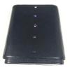 Aficionada Style 5 Cigar Leather Humidor - Purple Velvet view 1