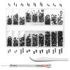 630 Pcs Tiny Micro Repair Screw Kit Eyeglass Sunglass Repair Kit with Screwdriver for Repair Spectacles, Watch, Jewelry view 1