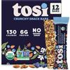 Tosi Nut Bars, Almond Blueberry, Healthy Snacks for Adults & Kids, Plant Based Crunchy Bars (6G Protein), Organic Keto Snacks, Vegan, Gluten & Soy Free, Low Sugar, Omega 3s, 1oz, 12-Pack view 1
