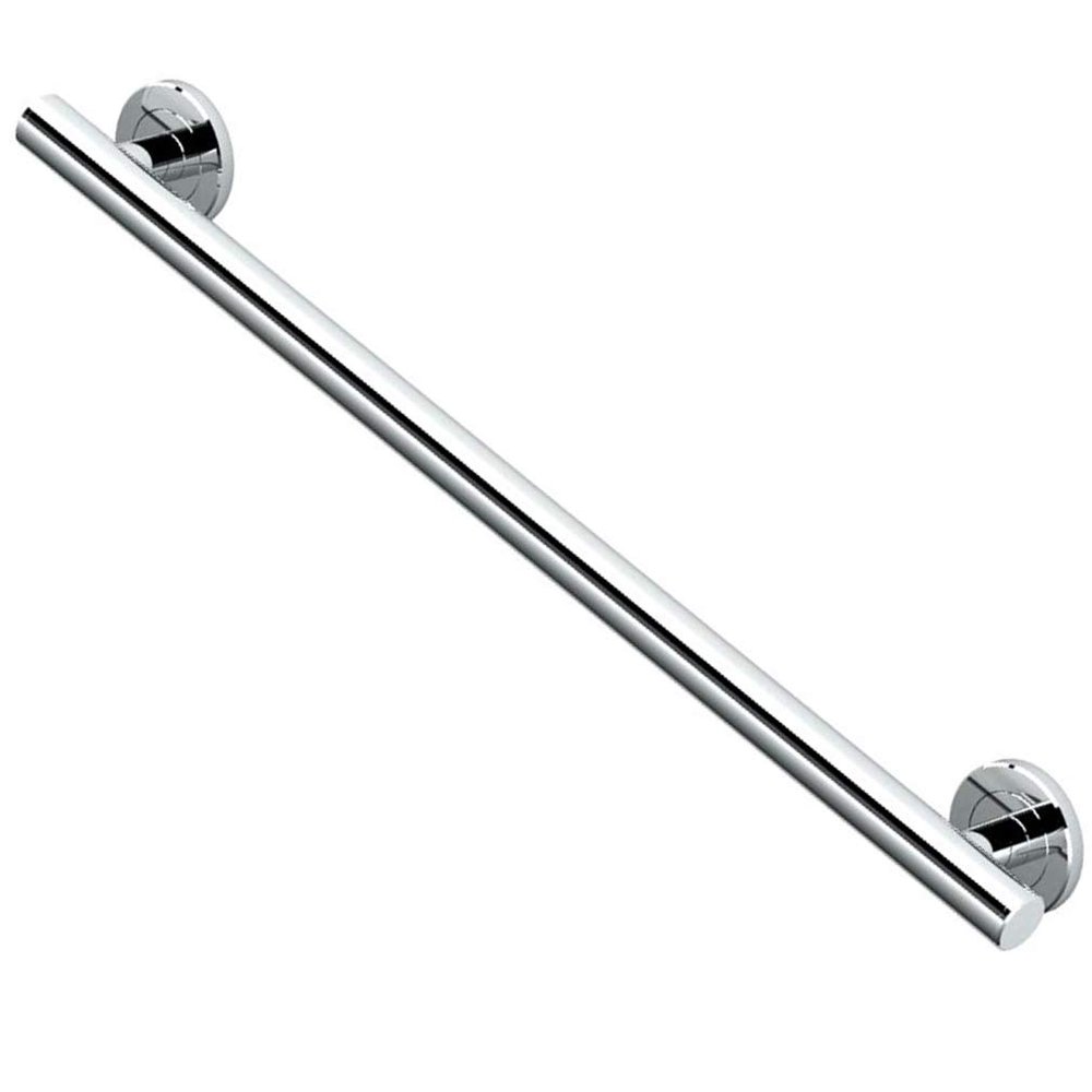 24 Inch Shower Grab Bar,Chrome Stainless Steel Bathroom Grab Bar, Bathroom Balance Bar, Shower Handle,Safety Hand Rail Support - Handicap, Elderly, Injury, Senior Assist Bath Handle