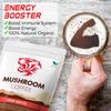 Tiger Organic 5 Mushroom Instant Coffee  30 Servings with 100% Arabica | Immune System Booster, Reishi, Maitake, Shiitake, Chaga & Turkey Tail Mushrooms | Gluten & Dairy Free, Vegan - Natural Energy view 2
