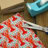 GRAPHICS & MORE Lobster Tiles Gift Wrap Wrapping Paper Rolls view 4