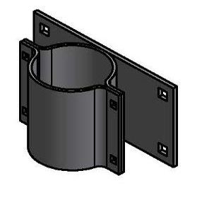4" Split Pipe Holder