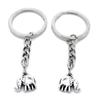 5 PCS Antique Silver Keyrings Keychains Key Ring Chains Tags Clasps AA461 Elephant view 1