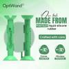 OptiWand 2 Pack Small Soft Contact Lens Removal & Insertion Tool - Silicone Rubber Soft Lens Applicator & Remover Device with Pincher End & Finger Grips - Safe & Easy on Eyes, Travel Size 1.75" view 2