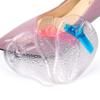 3 Pairs Butterfly Pattern Self-Adhesive Gel Thong Sandals Forefoot Pad Toe Protectors Antislip Shoes Grip Pads Sandals Flip-Flop Inserts Forefoot Cushions Pad Massage Insoles Color Random view 1