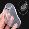 3 Pairs Butterfly Pattern Self-Adhesive Gel Thong Sandals Forefoot Pad Toe Protectors Antislip Shoes Grip Pads Sandals Flip-Flop Inserts Forefoot Cushions Pad Massage Insoles Color Random view 2