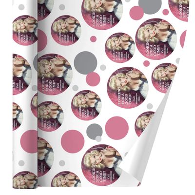 Looking for a Good Time Call Someone Else Funny Gift Wrap Wrapping Paper