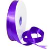 Morex Ribbon 08822/00-470 Double Face Satin Ribbon 7/8" X 100 YD Regal Purple Ribbon for Gift Wrapping, Birthday Gift Cards, Satin Dress for Women, Silk Ribbons for Crafts, Wedding Gifts for Couple view 1