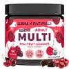 Llama Naturals Multivitamin for Women and Men, Vegan, Organic Gummies with Vitamin D, C and K, Adults Real Fruit Gummy Vitamins, Chewable Multivitamin Supplement, No Added Sugar Cane, Cherry, 120 Ct view 1