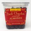 Trader Joes Dark Chocolate Covered Almonds - Pack of 3 Tubs - 16 oz per Tub view 3