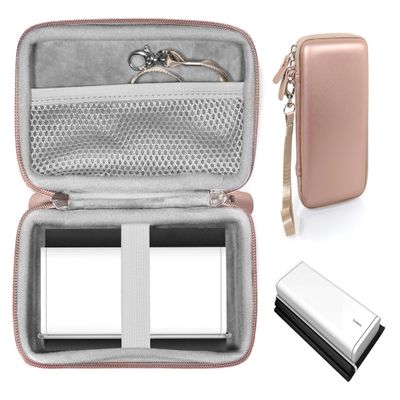Blood Pressure Monitor case Compatible with QardioArm Wireless Blood Pressure Monitor, Compact and Light Weight Strong case with mesh Pocket for Blood Pressure Log Book, Detachable Wrist Strap