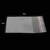 DalaB 200pcs 8 Size OPP Plastic Crystal Clear Bags Self Adhesive Seal Cellophane Bags Party Gift Bags - (Color: 6X8CM) view 1