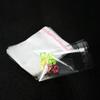 DalaB 200pcs 8 Size OPP Plastic Crystal Clear Bags Self Adhesive Seal Cellophane Bags Party Gift Bags - (Color: 6X8CM) view 2