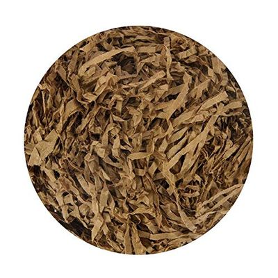 Rarido 20g/bag Shredded Crinkle Paper Raffia Paper Confetti DIY Dry Straw Gifts Box Filling Material Wedding/Birthday Party Decoration - (Color: Coffee)