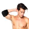 1PCS Adjustable Breathable Elbow Support Brace Pads Coderas Arm Protective Gear Sports Safety for Badminton Gym Tennis (Black) view 4