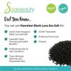 HAWAIIAN BLACK SEA SALT | 100% Natural | Great Gourmet Finishing Salt & Perfect for Professional Skin, Hair & Bath Cosmetics | Fine Grain | Sizes 1 OZ to 3 LBS | (4 OZ) view 4