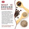 Ground Black Pepper Fine Grind Pure 14 Ounce (400g) - by Spicy World view 3