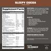 MTN OPS Slumber Sleep Aid for Muscle Recovery & Deep Sleep, Sleepy Cocoa Sleep Support Powder Drink Mix, 30 Servings view 3