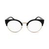 2SeeLife Round Cat-Eye Reading Glasses for Women | Black, 2.25 view 1