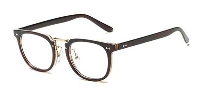 Men's Retro Oval Frame Acetate Wooden Rivet Presbyopic Reading Glasses