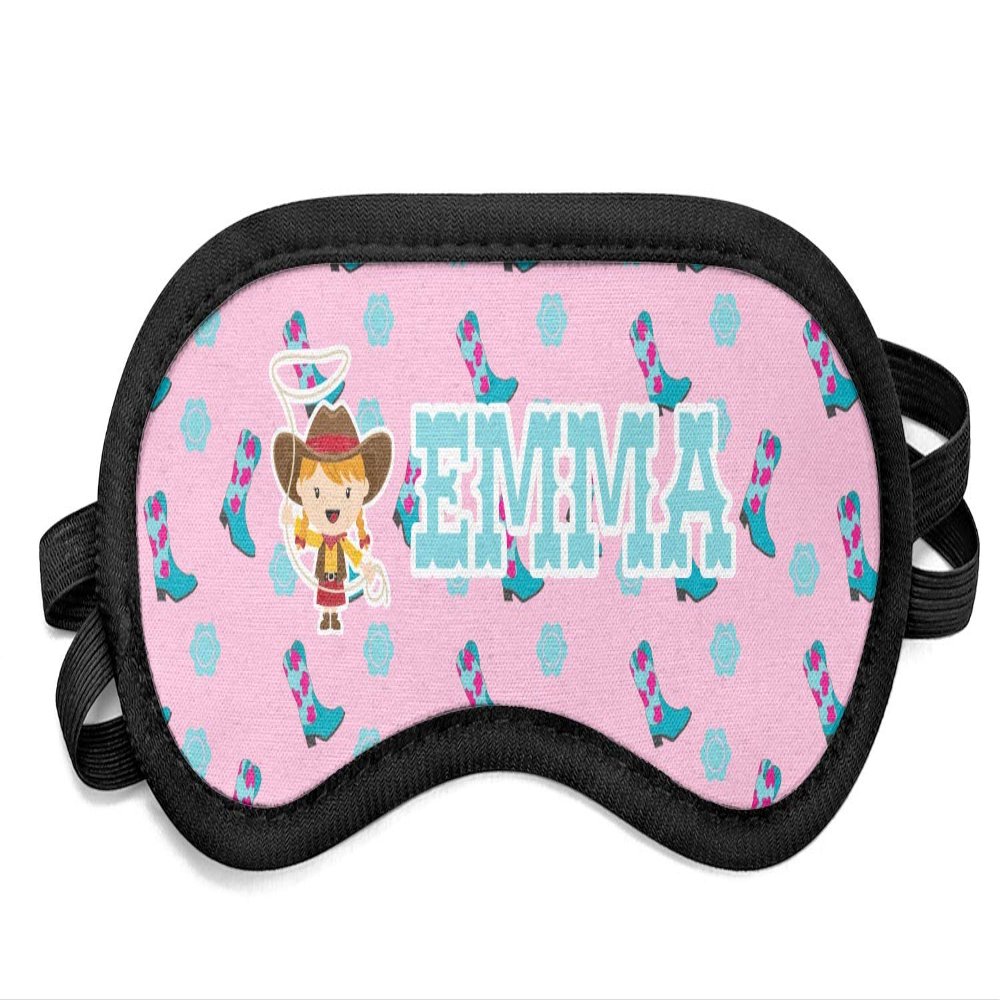 YouCustomizeIt Personalized Cowgirl Sleeping Eye Mask - Small
