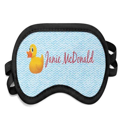 YouCustomizeIt Personalized Rubber Duckie Sleeping Eye Mask - Small
