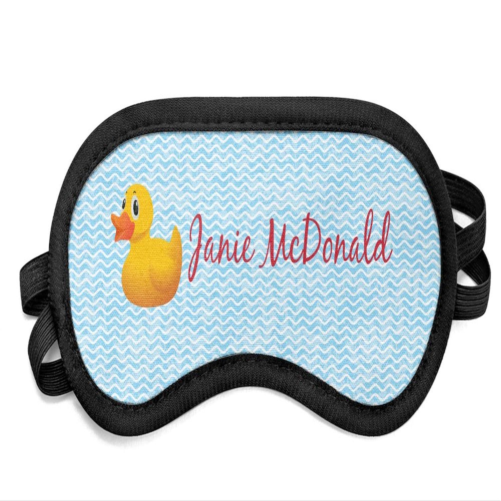 YouCustomizeIt Personalized Rubber Duckie Sleeping Eye Mask - Small