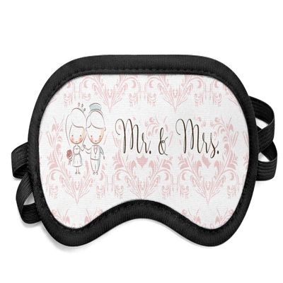 YouCustomizeIt Personalized Wedding People Sleeping Eye Mask - Small